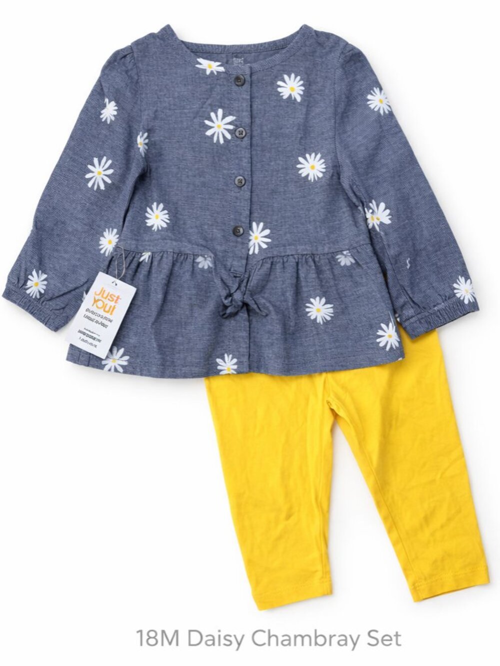 Carter’s Just One You Daisy Chambray Set NWT — 18M